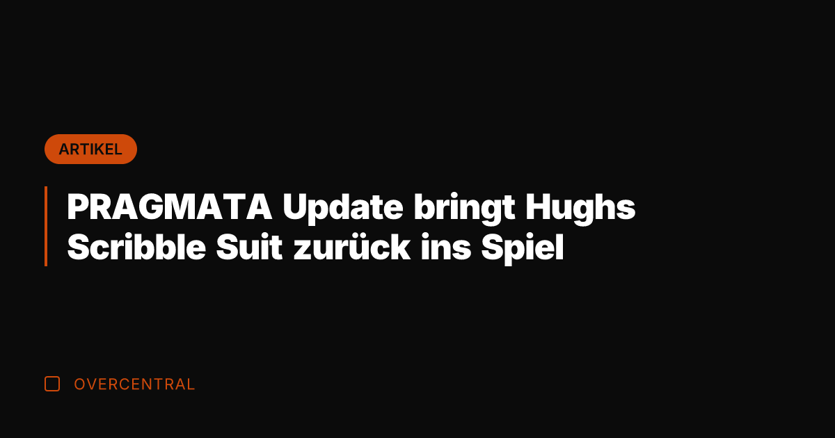 PRAGMATA Update bringt Hughs Scribble Suit zurück ins Spiel