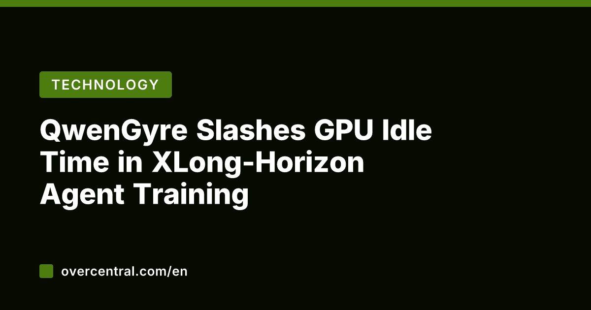 QwenGyre Slashes GPU Idle Time in XLong-Horizon Agent Training