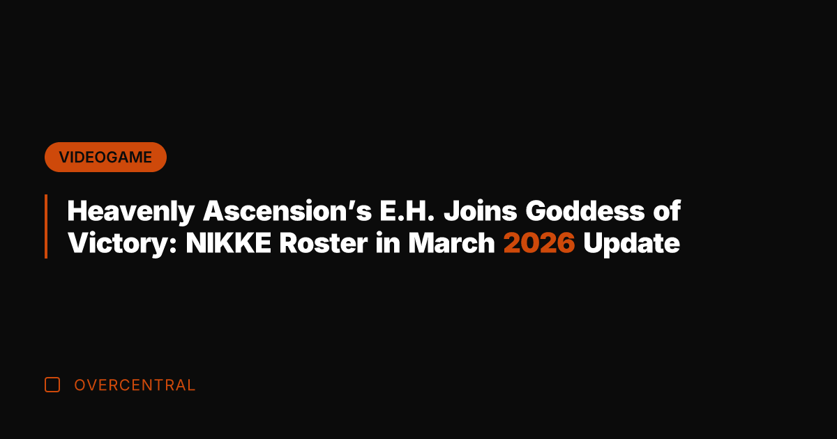 Heavenly Ascension's E.H. Joins Goddess of Victory: NIKKE Roster in March 2026