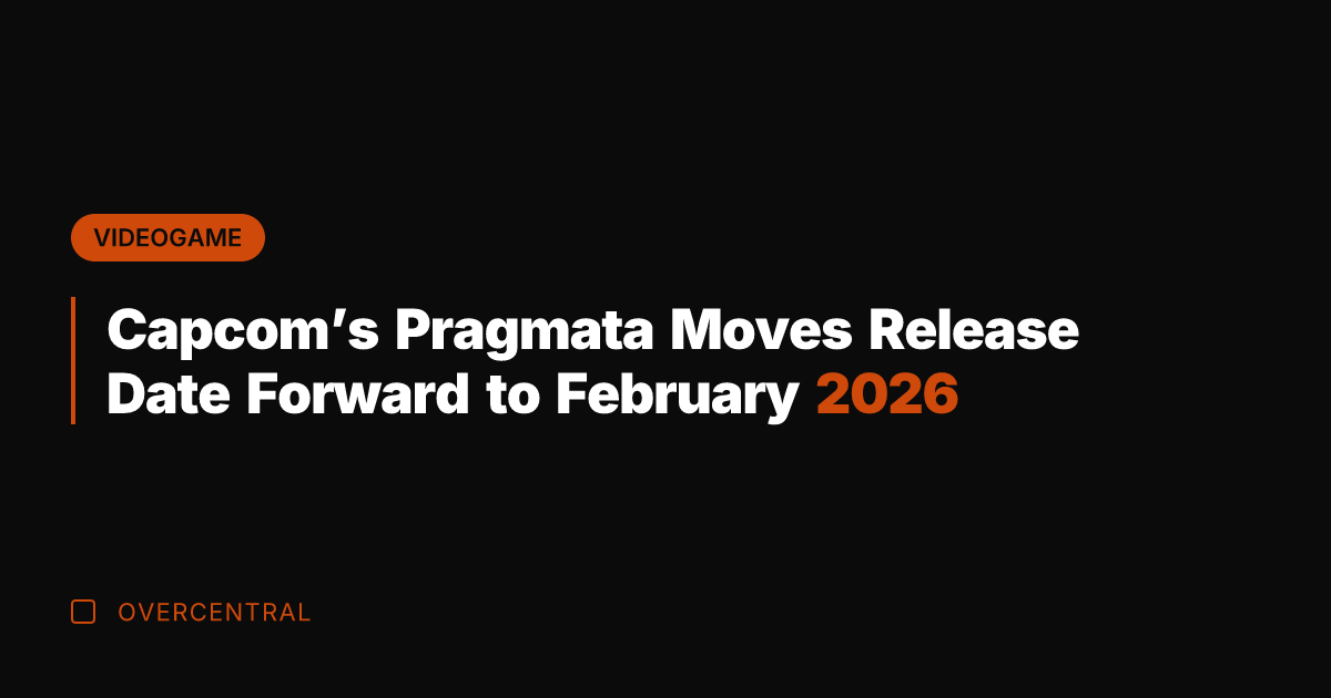 Capcom's Pragmata Moves Release Date Forward to February 2026