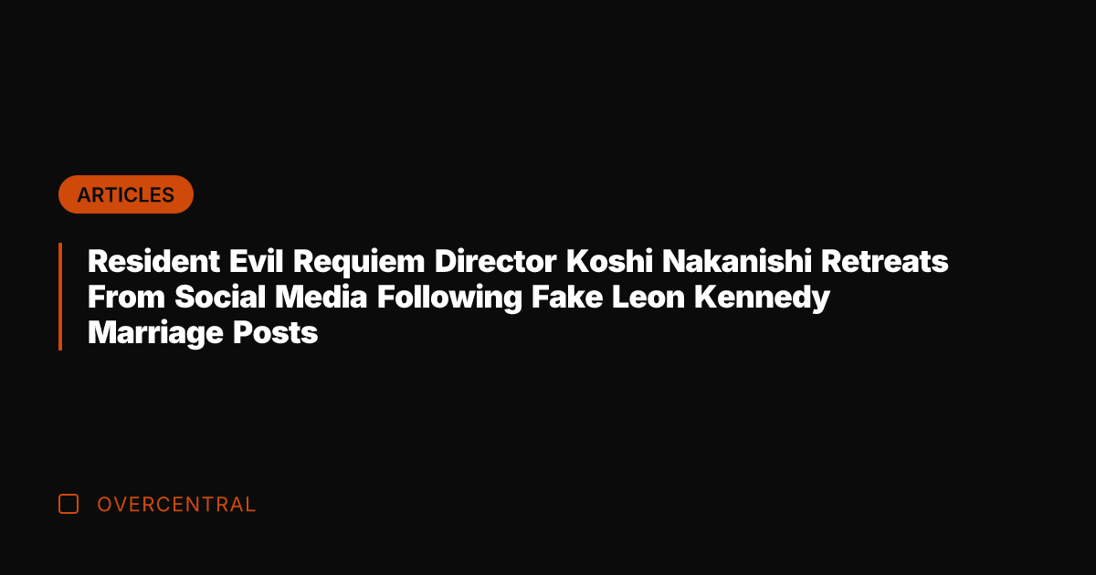Resident Evil Requiem Director Koshi Nakanishi Retreats From Social Media Following Fake