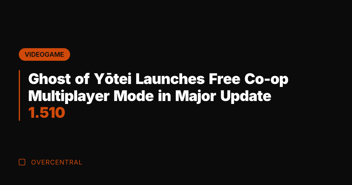 Ghost of Yōtei Launches Free Co-op Multiplayer Mode in Major Update 1.510