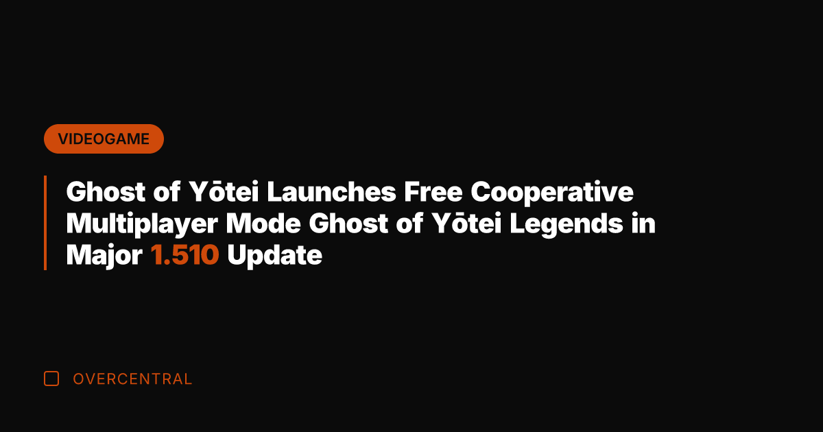 Ghost of Yōtei Launches Free Cooperative Multiplayer Mode Ghost of Yōtei Legends