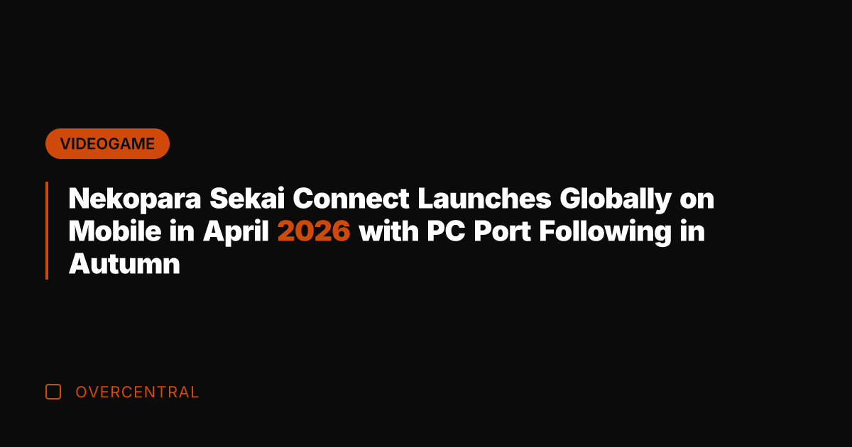Nekopara Sekai Connect Launches Globally on Mobile in April 2026 with PC