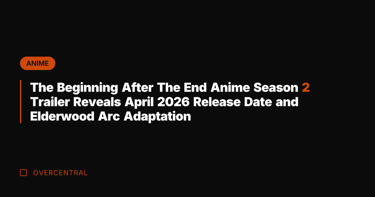 The Beginning After The End Anime Season 2 Trailer Reveals April 2026
