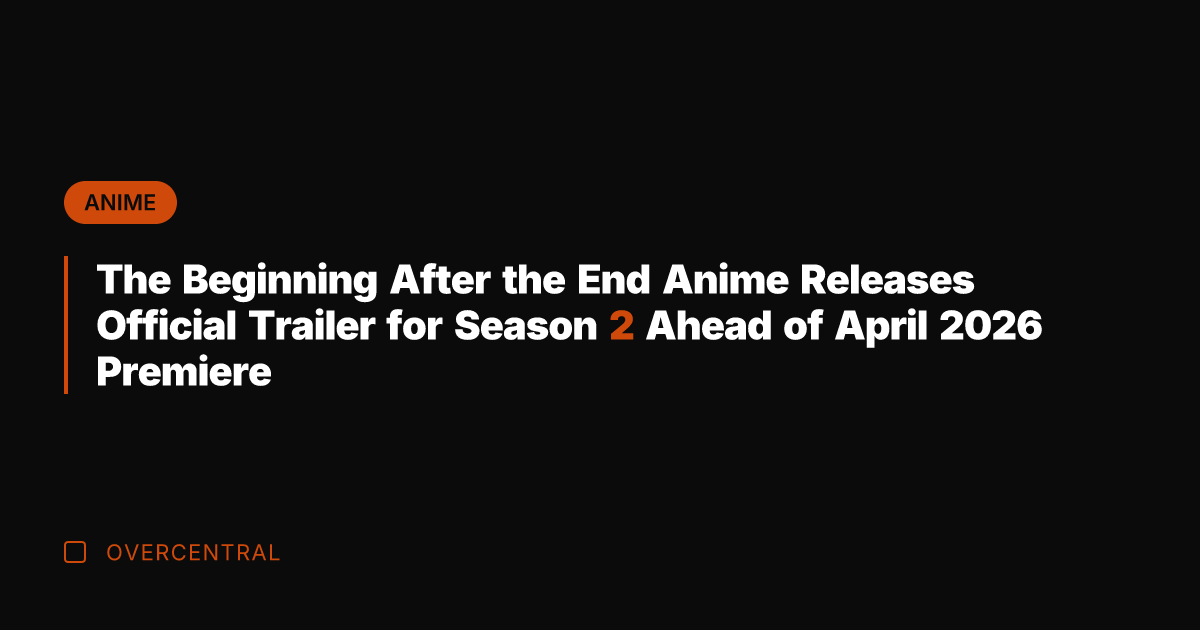 The Beginning After the End Anime Releases Official Trailer for Season 2