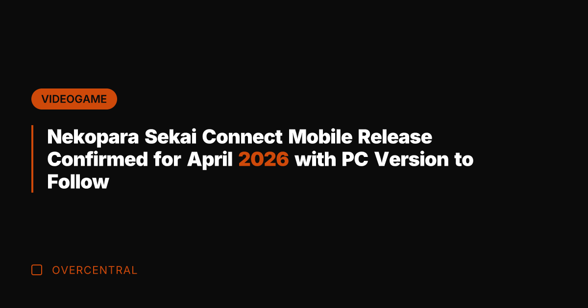 Nekopara Sekai Connect Mobile Release Confirmed for April 2026 with PC Version