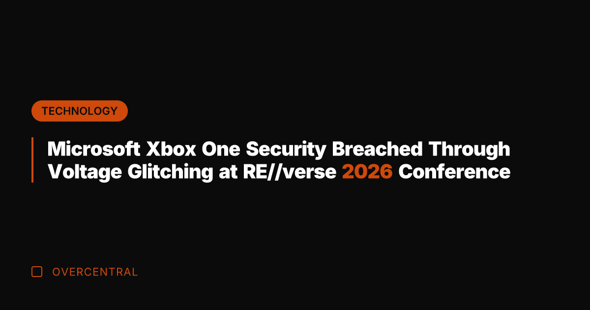 Microsoft Xbox One Security Breached Through Voltage Glitching at RE//verse 2026 Conference