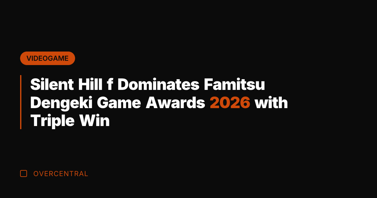 Silent Hill f Dominates Famitsu Dengeki Game Awards 2026 with Triple Win