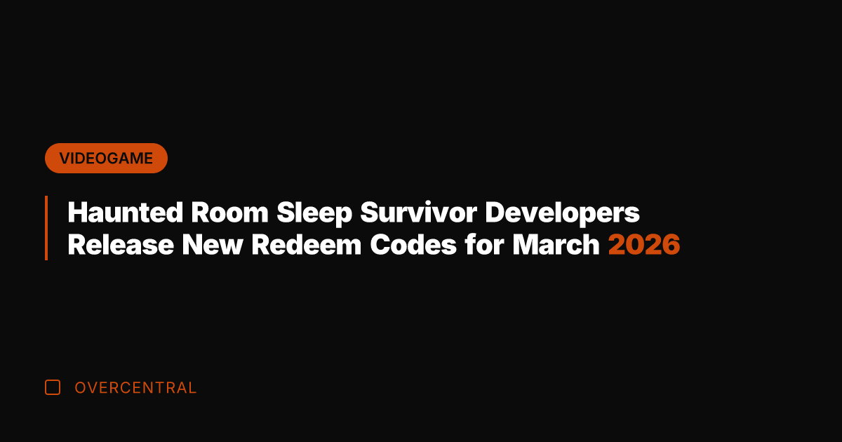 Haunted Room Sleep Survivor Developers Release New Redeem Codes for March 2026