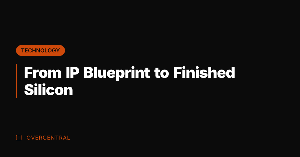 From IP Blueprint to Finished Silicon