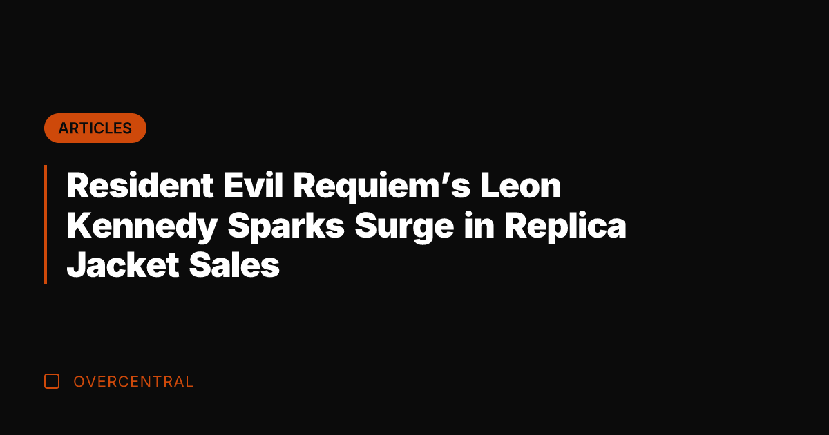 Resident Evil Requiem's Leon Kennedy Sparks Surge in Replica Jacket Sales