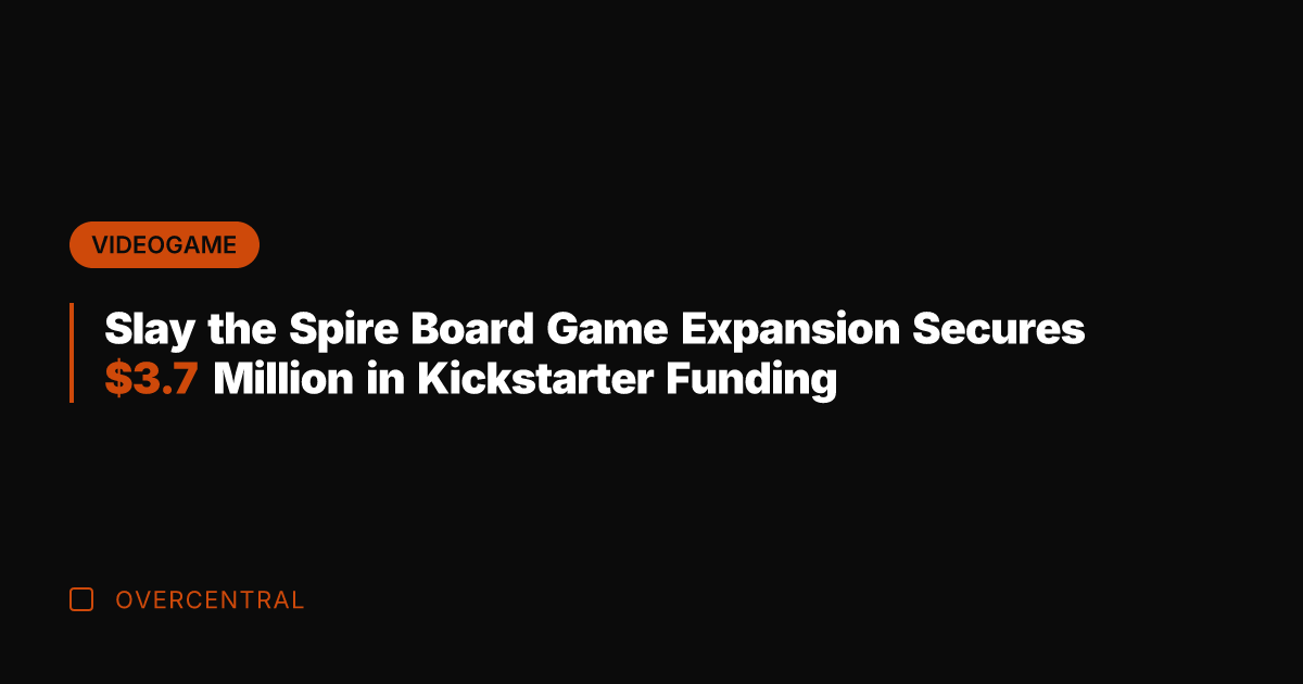 Slay the Spire Board Game Expansion Secures .7 Million in Kickstarter Funding