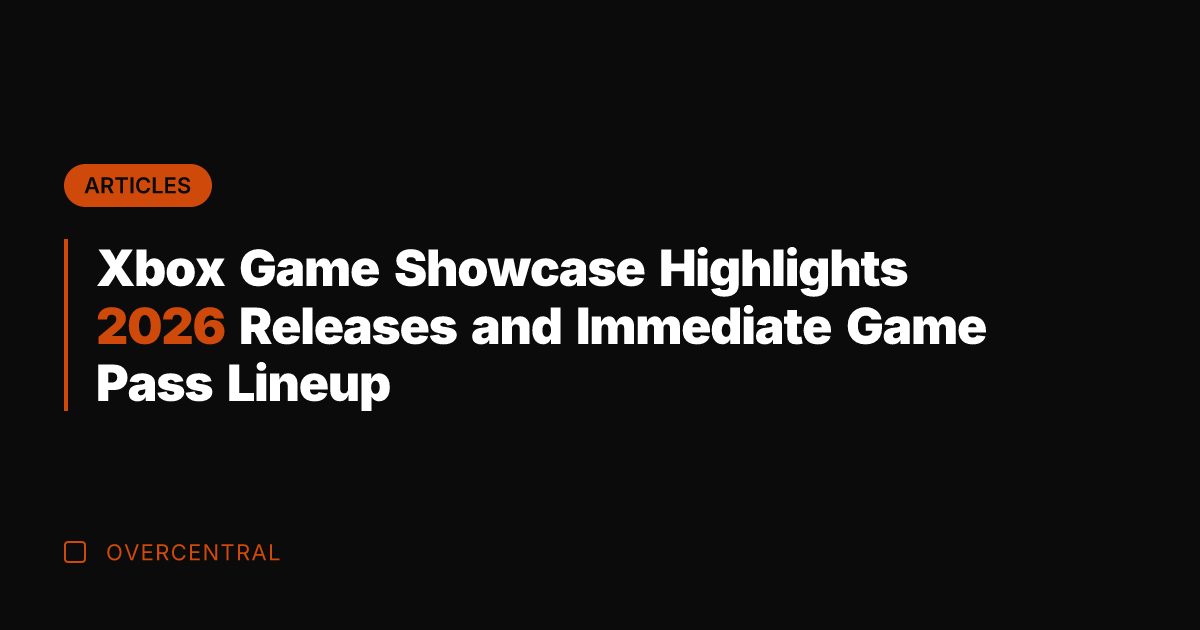 Xbox Game Showcase Highlights 2026 Releases and Immediate Game Pass Lineup