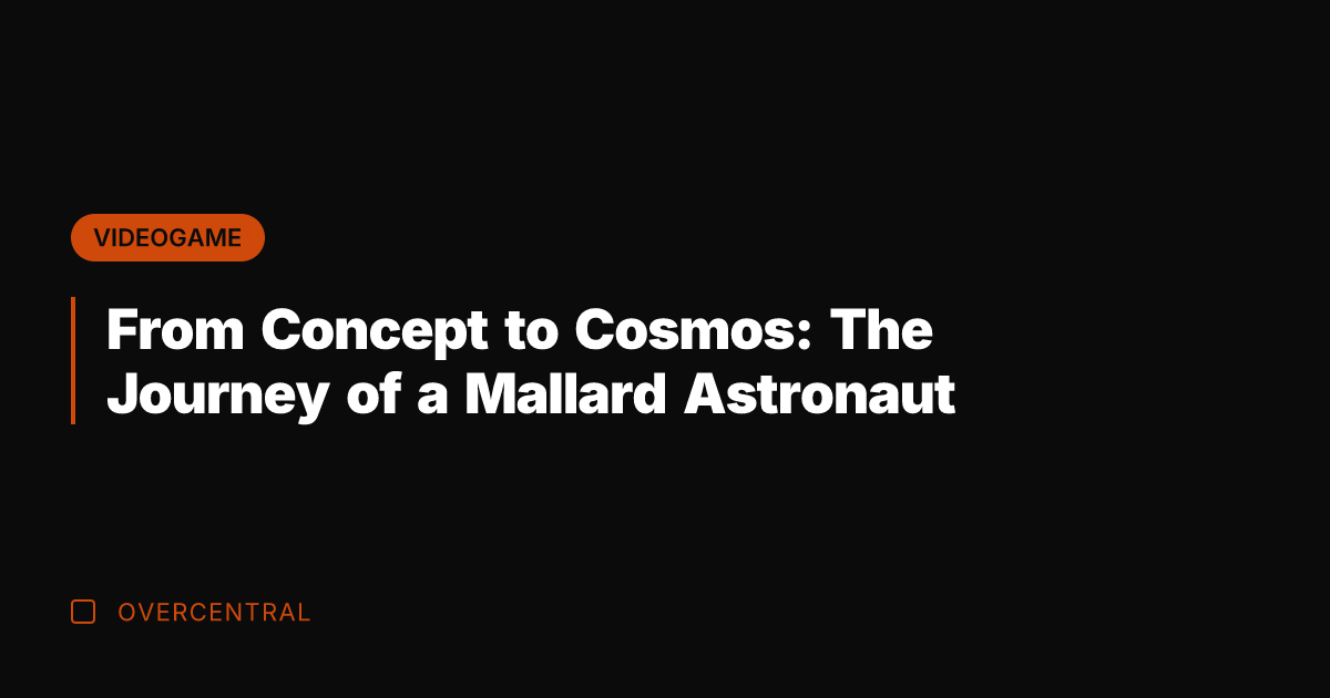From Concept to Cosmos: The Journey of a Mallard Astronaut