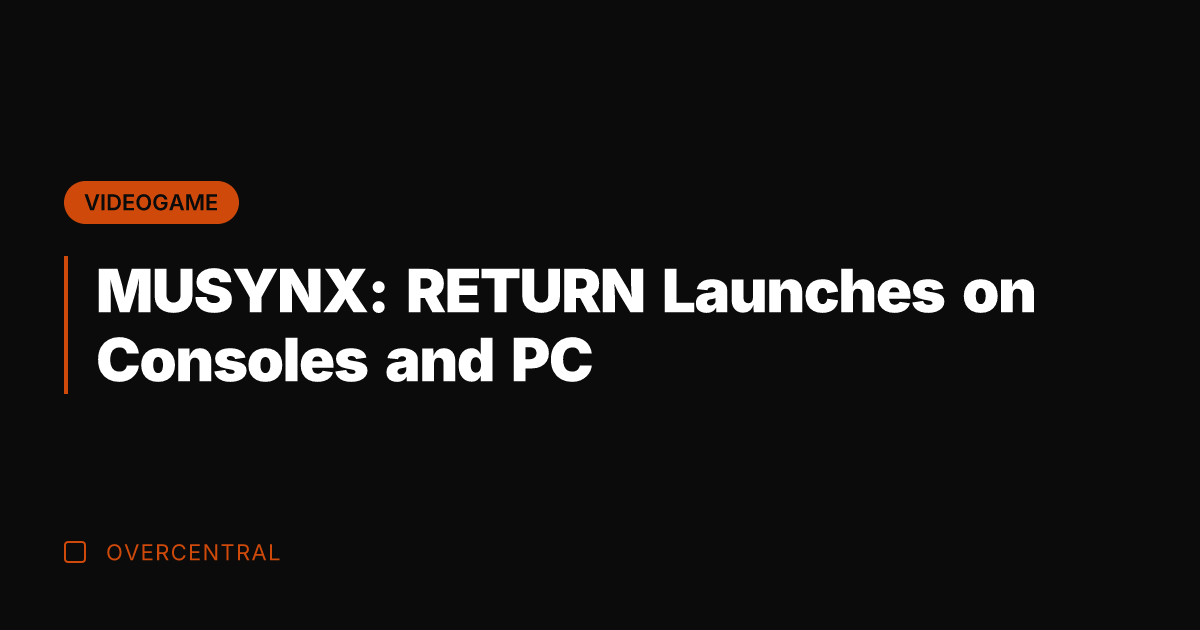 MUSYNX: RETURN Launches on Consoles and PC
