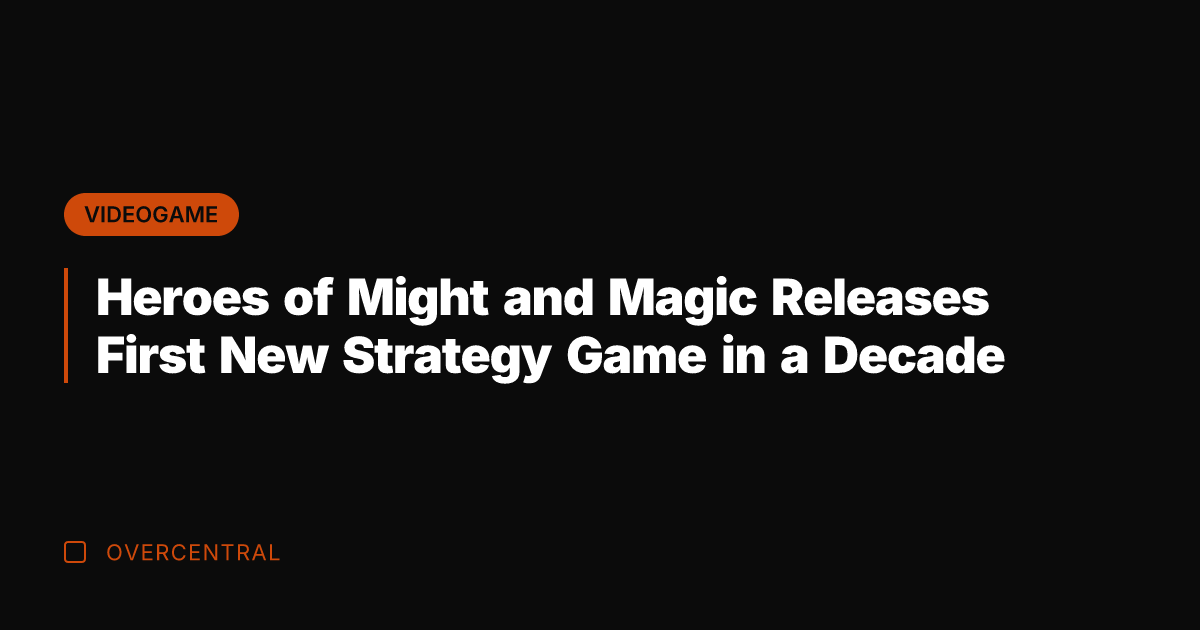 Heroes of Might and Magic Releases First New Strategy Game in a