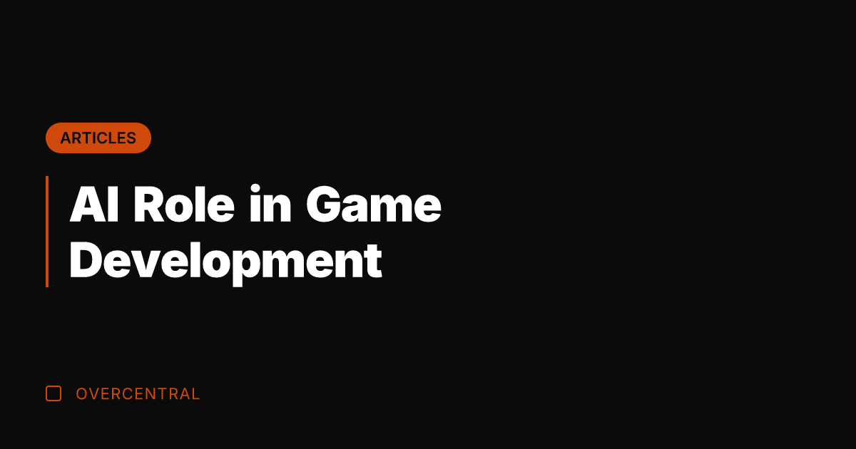 AI Role in Game Development