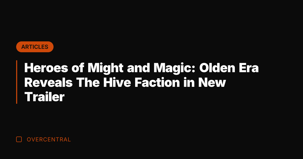 Heroes of Might and Magic: Olden Era Reveals The Hive Faction in