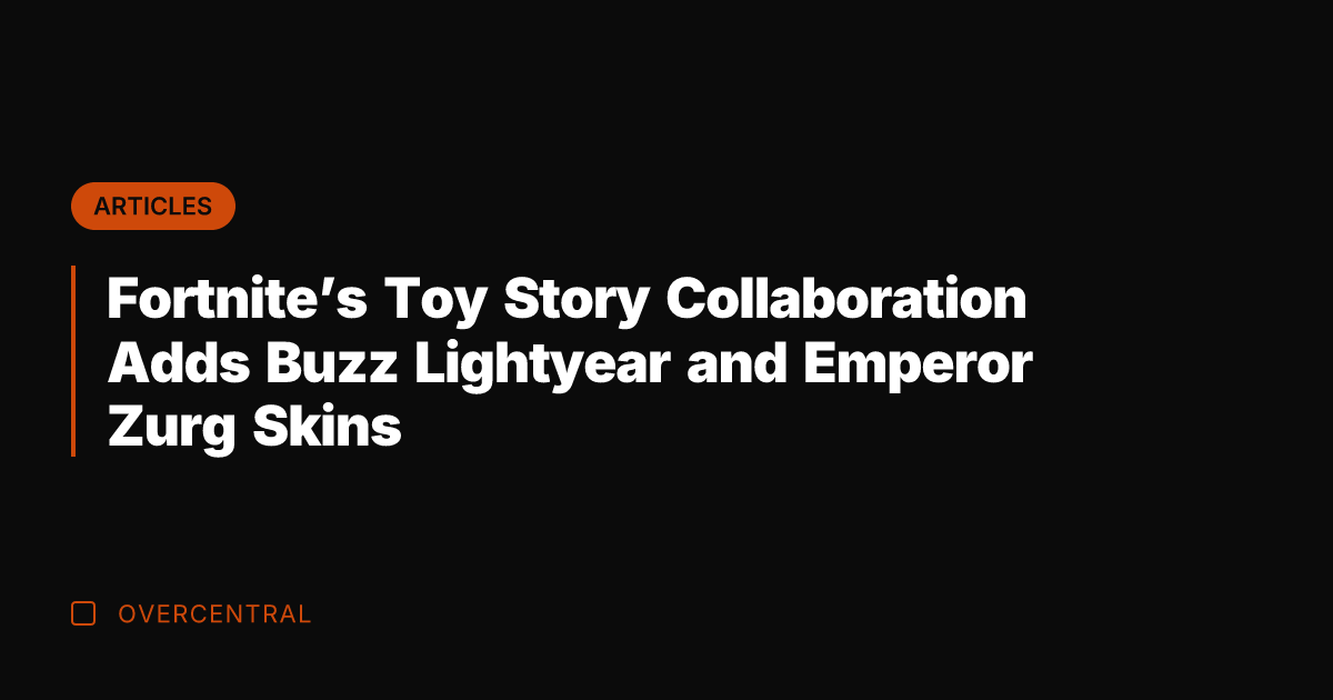 Fortnite's Toy Story Collaboration Adds Buzz Lightyear and Emperor Zurg Skins