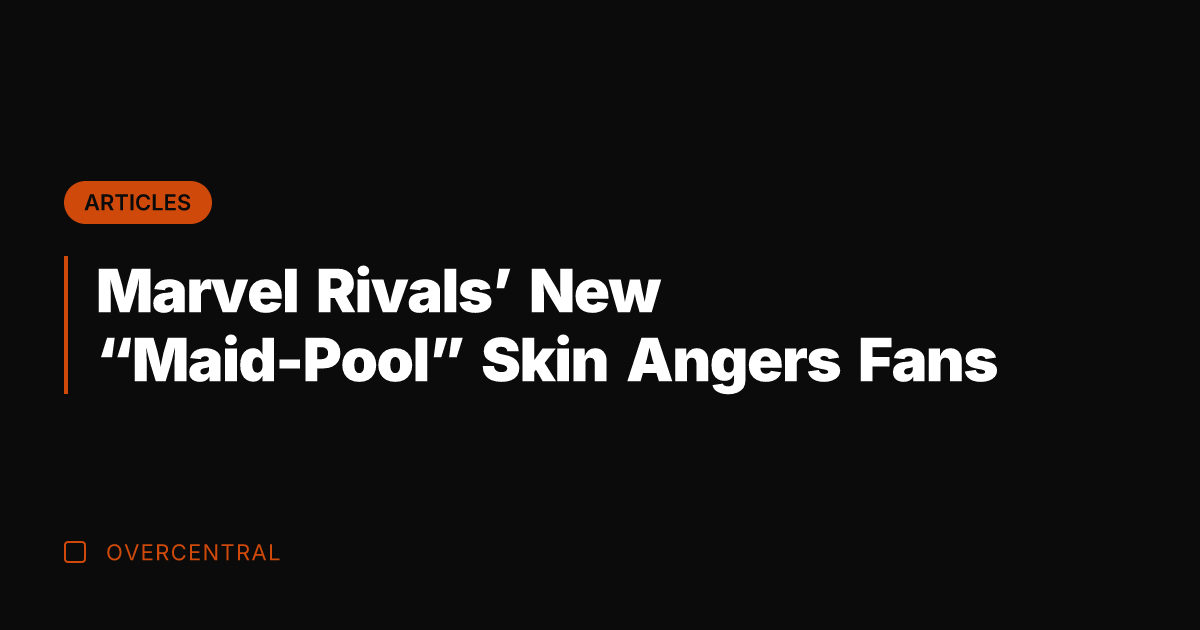 Marvel Rivals' New "Maid-Pool" Skin Angers Fans