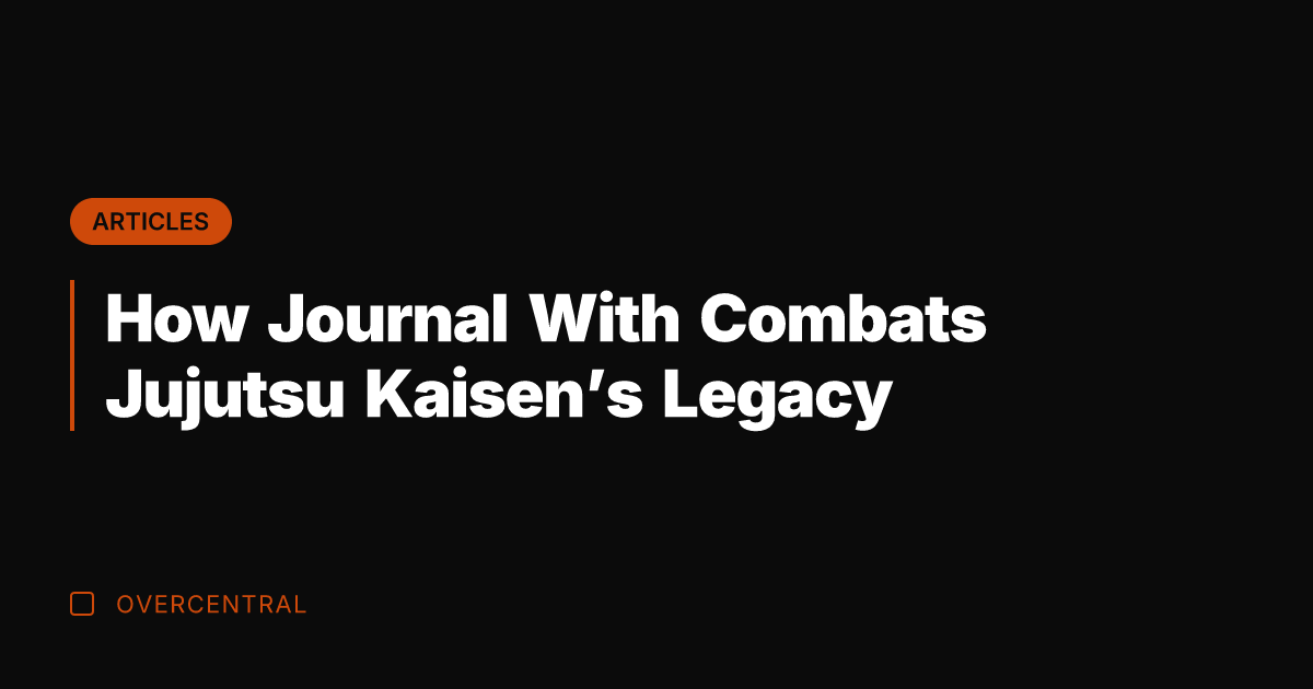 How Journal With Combats Jujutsu Kaisen's Legacy