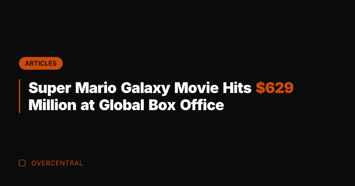 Super Mario Galaxy Movie Hits 9 Million at Global Box Office
