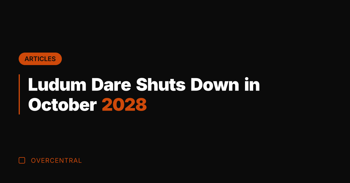 Ludum Dare Shuts Down in October 2028