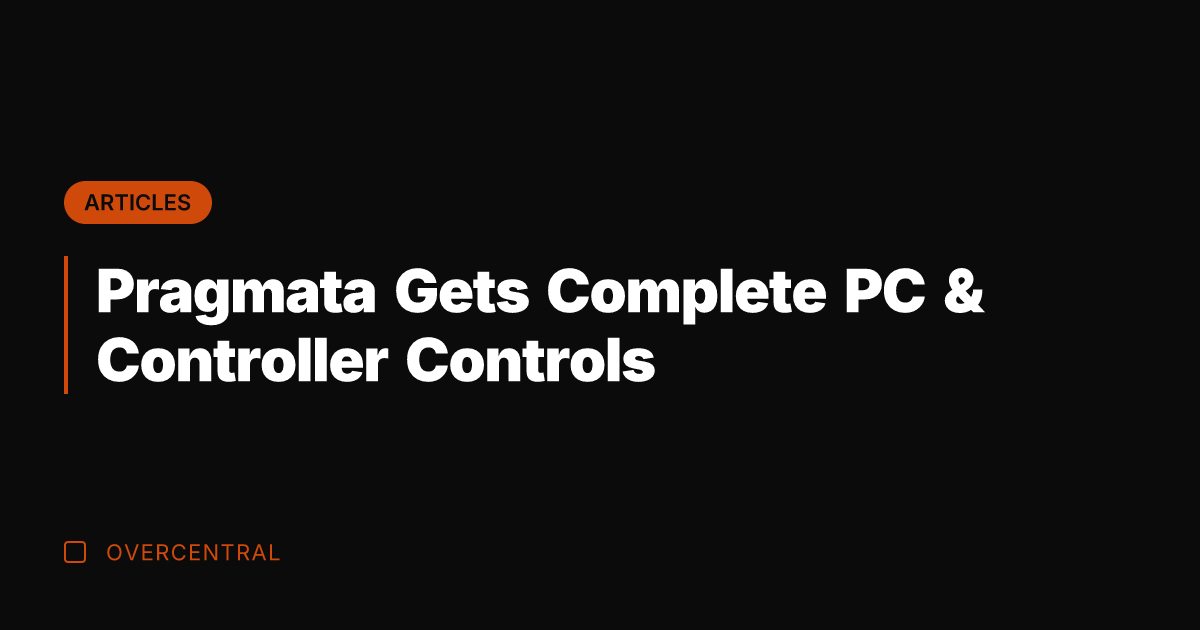 Pragmata Gets Complete PC & Controller Controls