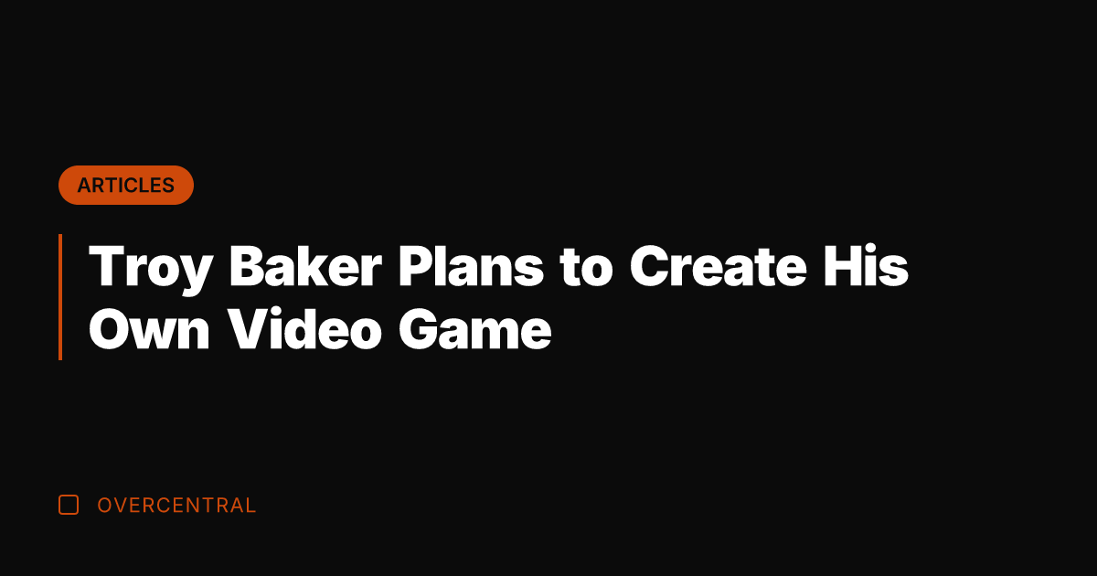Troy Baker Plans to Create His Own Video Game