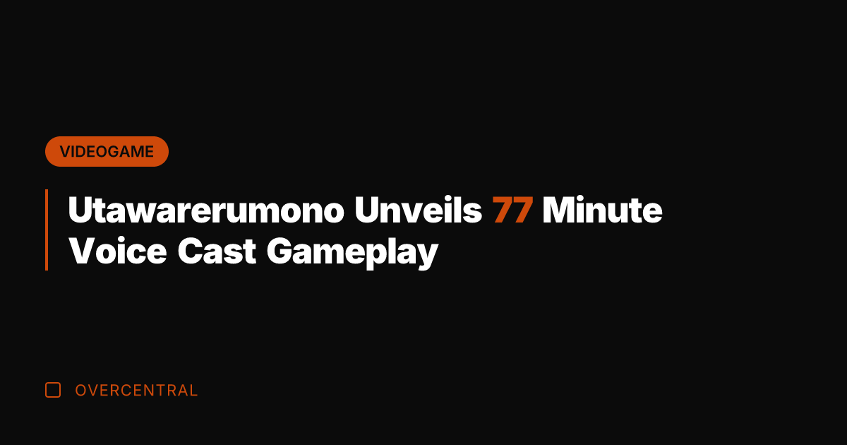 Utawarerumono Unveils 77 Minute Voice Cast Gameplay