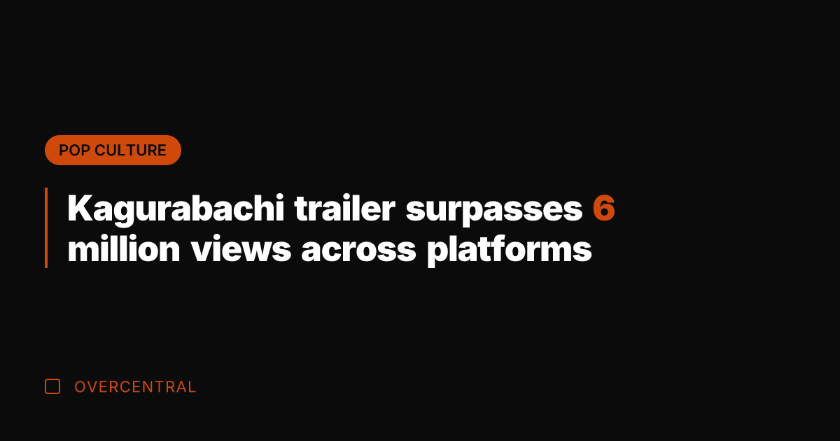 Kagurabachi trailer surpasses 6 million views across platforms