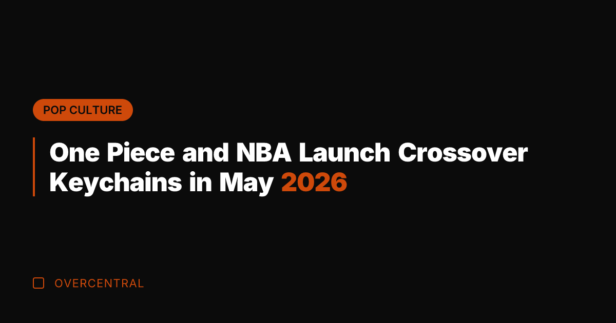 One Piece and NBA Launch Crossover Keychains in May 2026