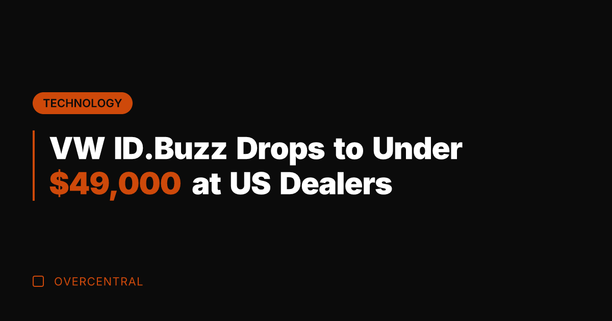 VW ID.Buzz Drops to Under ,000 at US Dealers