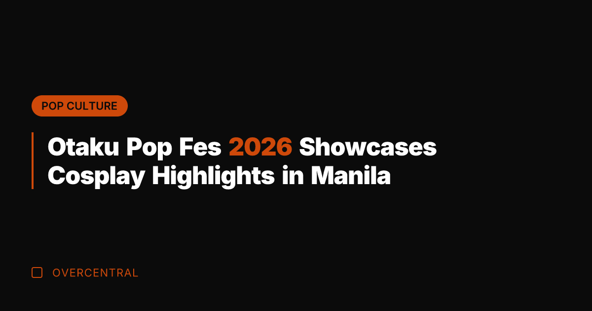 Otaku Pop Fes 2026 Showcases Cosplay Highlights in Manila