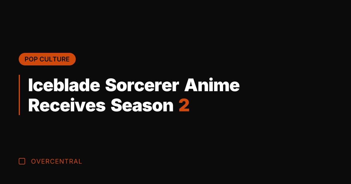 Iceblade Sorcerer Anime Receives Season 2
