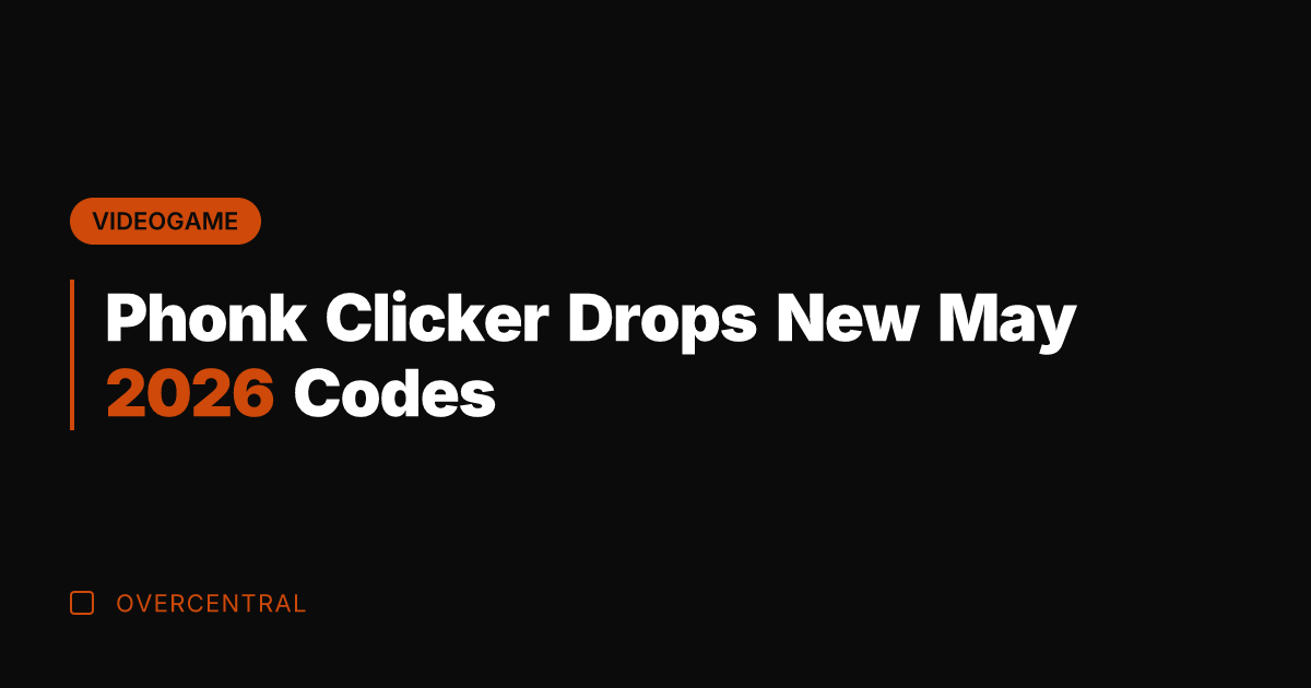 Phonk Clicker Drops New May 2026 Codes