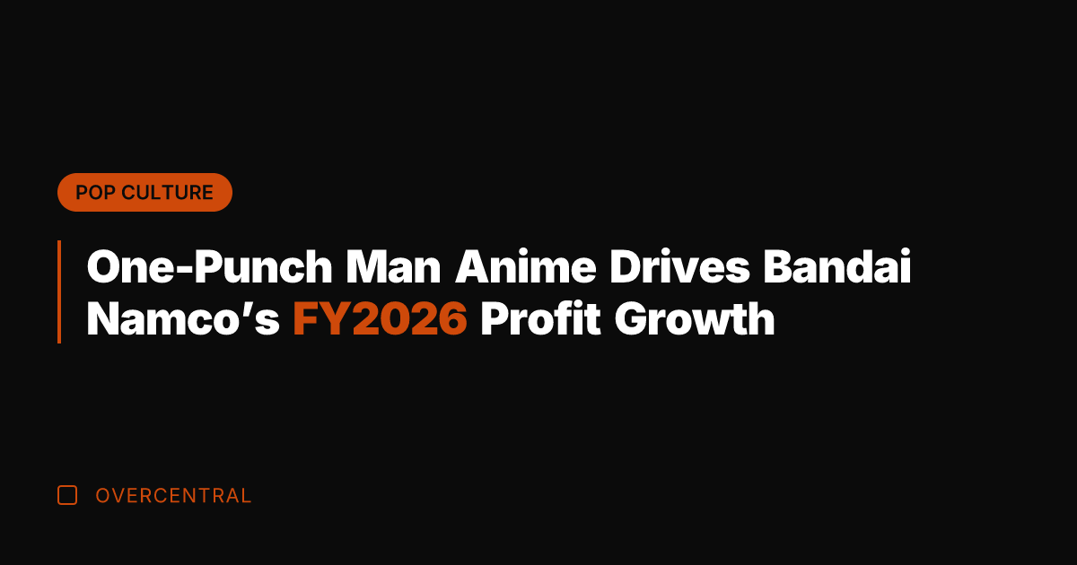 One-Punch Man Anime Drives Bandai Namco's FY2026 Profit Growth