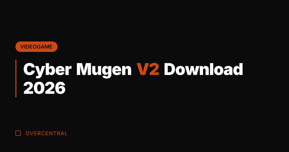 Cyber Mugen V2 Download 2026