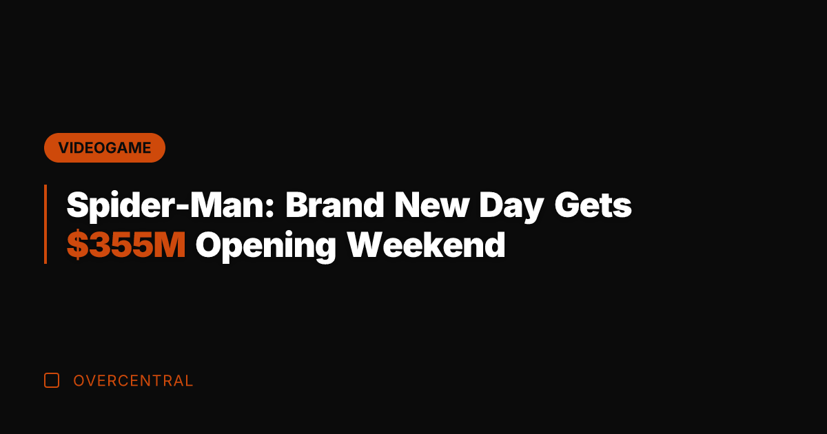 Spider-Man: Brand New Day Gets 5M Opening Weekend