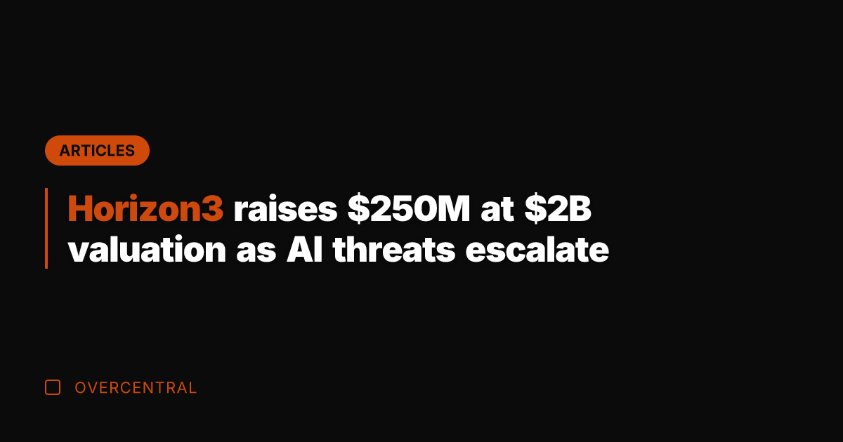 Horizon3 raises 0M at B valuation as AI threats escalate