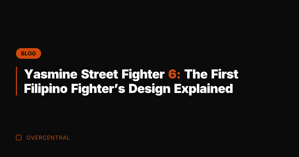 Yasmine Street Fighter 6: The First Filipino Fighter's Design Explained