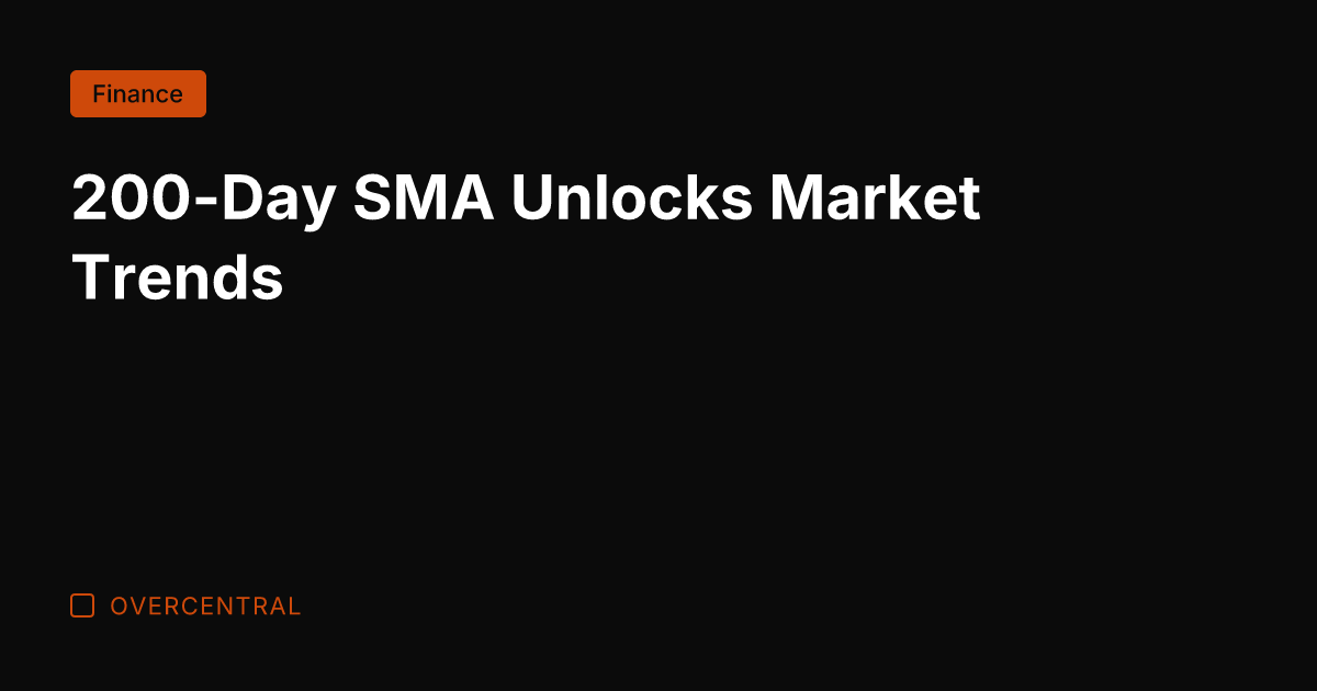 200-Day SMA Unlocks Market Trends