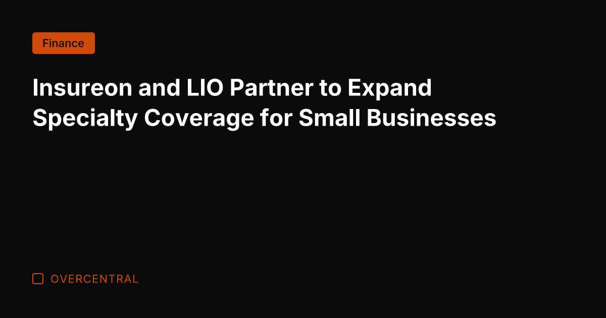 Insureon and LIO Partner to Expand Specialty Coverage for Small Businesses