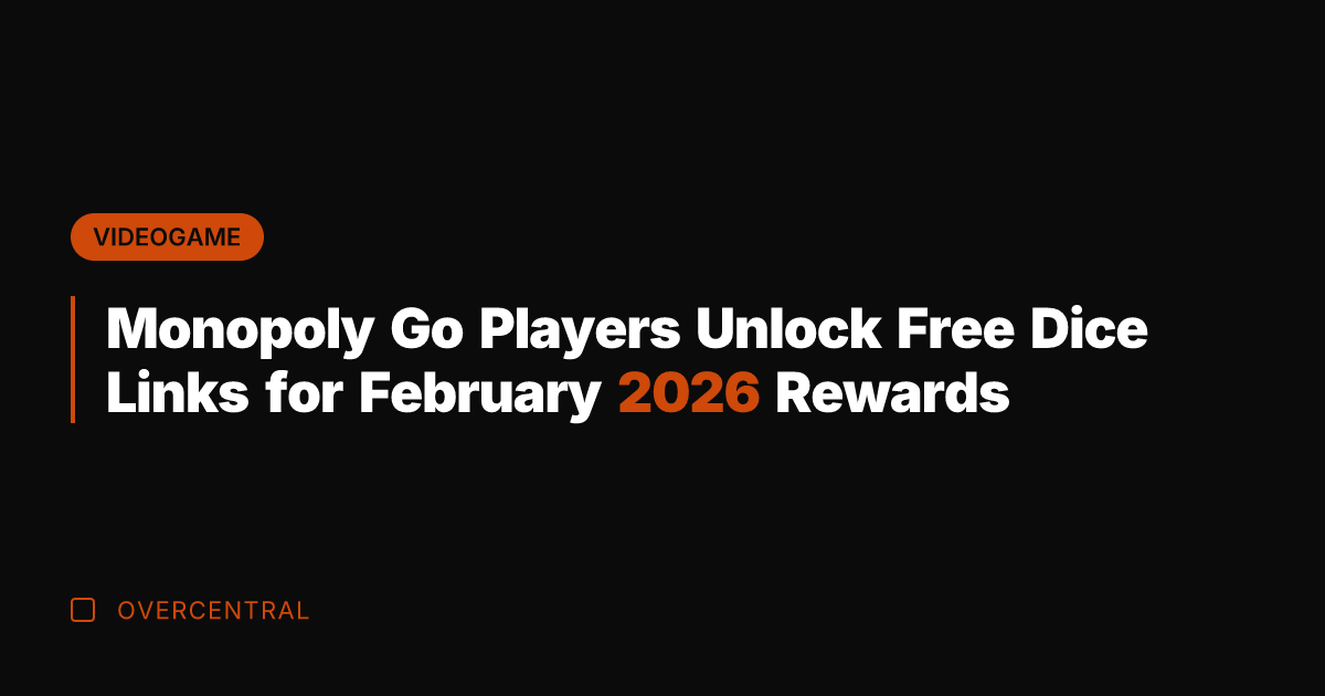 Monopoly Go Players Unlock Free Dice Links for February 2026 Rewards