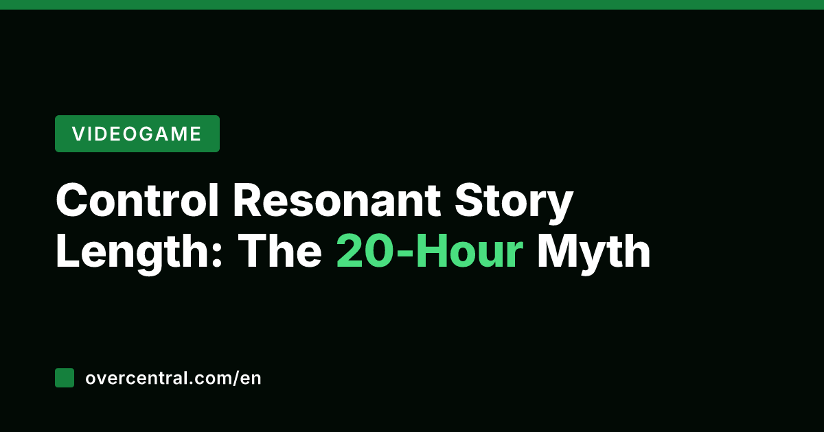 Control Resonant Story Length: The 20-Hour Myth