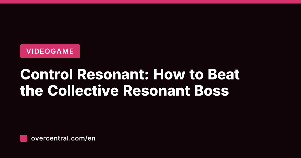 Control Resonant: How to Beat the Collective Resonant Boss