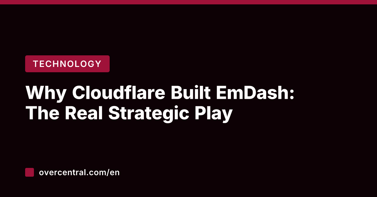 Why Cloudflare Built EmDash: The Real Strategic Play
