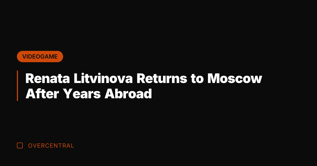 Renata Litvinova Returns to Moscow After Years Abroad