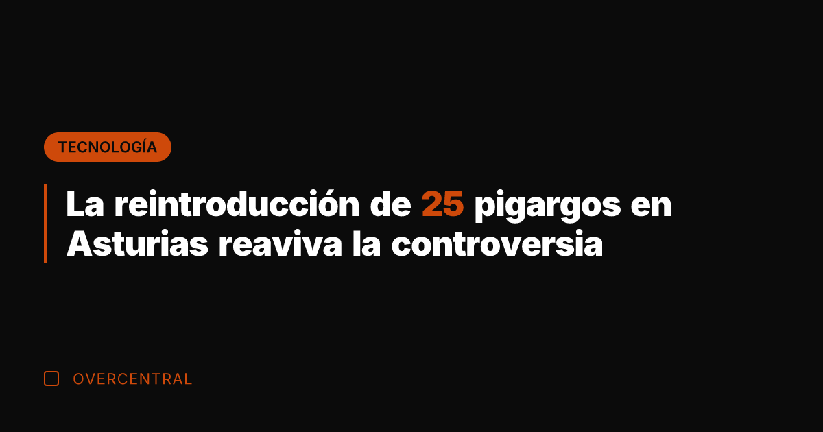 La reintroducción de 25 pigargos en Asturias reaviva la controversia